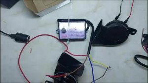 Nhại còi 3 pro 12 bài Hộp điều khiển loa đa âm điện auto 12v 24vSừng Rơle Cho Xe Tải Ô Tô còi hơi còi điện