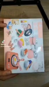 Bộ đồ chơi nấu ăn Playhouse 36 chi tiết bếp có đèn và âm thanh cho bé học làm đầu bếp
