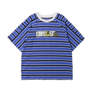 LANQISHUI | Retro Striped T-Shirt for Students