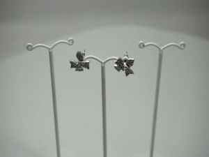 ดิสเพล์แท่นโชว์ต่างหู แท่นโชว์ต่างหู  สีขาว ขนาดเล็ก ขนาด ก4 x ส10 cm. DP34