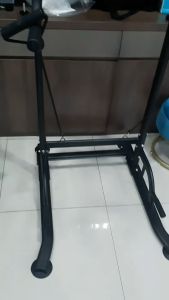 บาร์โหนตั้งพื้น ยืดตัว ดึงข้อ วิดพื้น บริหารหน้าท้อง Pull Up Stand สำหรับออกกำลังกาย สีดำ