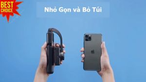 Gimbal R15 Gậy chụp ảnh chống rung Gimbal điện thoại Gimbo chống rung mini chính hãng hỗ trợ quay phim chụp ảnh chuyên nghiệp