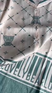 Đồ bộ đùi nữ ANH MỸ pijama mặc nhà đồ ngủ nữ lụa xước thiết kế chéo gấu bear cao cấp bigsize 40-75kg SP0328