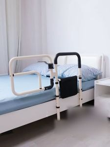 ราวจับข้างเตียง สำหรับผู้สูงอายุ อุปกรณ์ช่วยพยุงตัว ราวกั้นเตียง ไม่ต้องทำการติดตั้ง