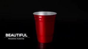 ItemMart Beer Cups Disposable Reusable Plastic Cup 16oz/2oz