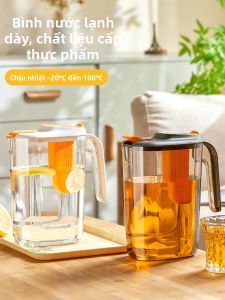 WANGLIMIAO | Fruit Tea & Juice Suitable Water Jug with Tea Infuser Home Use
