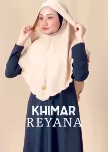 🌸 New Arrival 🌸 Elegant Muslimah Khimar REYANA CEY by Haute Binti Muslimah