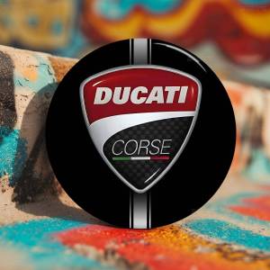 D-Ducaties Racing Motorcycle New Brooches Soft Button Pin Funny Silly Gnarpy On A Skateboard Meme Badge Gamer Collection Gifts