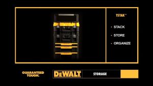 DEWALT กล่องเครื่องมือ รุ่น DWST83344-1 T STAK ของแท้
