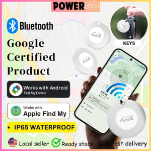 LifeMate Mini Bluetooth GPS Tracker with Waterproof IP65 Protection and Replaceable Battery for Android/iOS Compatible with Google Find My