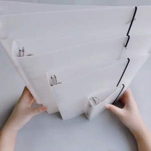 🔥ราคาส่ง🔥A5 ปกสมุดจดโน๊ต ปกแฟ้ม แผ่นสมุดบันทึก แบบหลวมที่ถอดออกได้ ฝากันน้ำ PP แบบรีฟิลเลอร์ ห่วงโลหะ สำหรับโน๊ตบุ๊ค