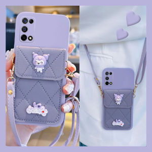 Realme Oppo Purple Kurokos Basketball Team Silicone Phone Case V11 Card Holder V15 3D V5 SIM Card Holder V25 Crossbody 5G Soft Shell