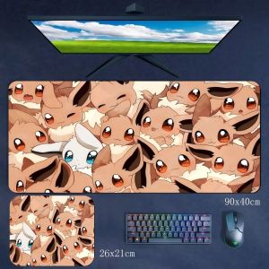 Potdemiel | Anime Mouse Pad Pokémon Pikachu Multi-size Rubber Wrist Guard Mouse Pad Student Large Size Desk Pad Non-slip and Dirt-resistant