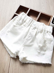 Summer Loose Jeans for Big Girls White