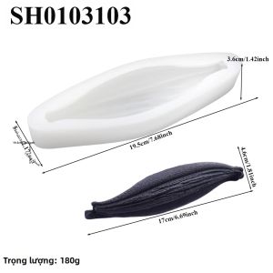 Khuôn Làm Bánh Fondant Silicon Dành Cho Bánh Mousse Sô Cô La Với Thiết Kế Hình Hạt Điều Quả Mâm Xôi Kiwi Hoặc Quả Vani Dụng Cụ Làm Bánh Tráng Miệng Thân Thiện Với Môi Trường