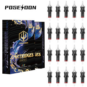 Poseidon | Tattoo Needles POSEIDON V5 20PCS Tattoo Needles Disposable Safty RL Tattoo Cartridge Needle Hot Permanent Makeup Tattoo Needles