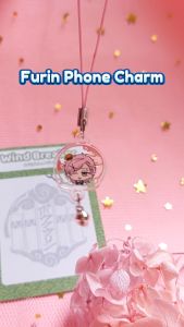 Wind Breaker Furin Phone Charm/Wind Breaker Phone Strap/Wind Breaker Phone Charm Furin by dollyink.official/gantungan hp Wind Breaker