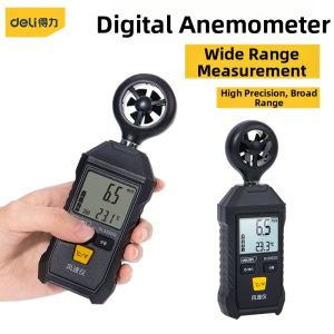 deli | High Precision Handheld Anemometer