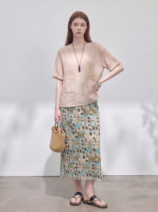 GULILI | Summer Unique Watercolor Printed Matching Set