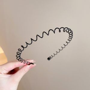 Womens New 2025 Hairband Scarf Tied Hairband Integrated Summer Versatile Hair Clip Headwear Korean Style Fresh out Fashion