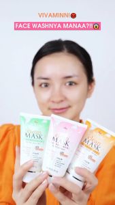 Viva White Clean Mask 2in1 Refreshner 50g BPOM