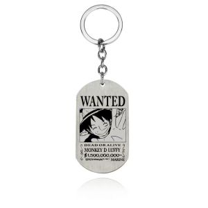 One Piece | One Piece Luffy Roronoa Zoro Nami Nico Robin Bộ Móc Khóa Thép Không Gỉ Kim Loại Mặt Dây Chuyền Anime Theo Chủ Đề Cá Tính Sưu Tập Phụ Kiện
