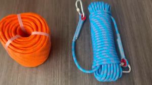 ARAFURA - Tali Paracord Panjang Tebing Climbing Rope 10 mm 20 Meter dengan Buckle Besi