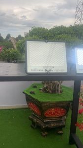 [ Đèn Nhập Khẩu ] Đèn 100W Năng Lượng Mặt Trời AZPro - Đèn Cao Cấp Giá Rẻ Ánh Sáng Mạnh Không Hại Mắt Chống Nước IP67 Sử Dụng Liên Đến 7 - 8 Giờ Dùng Bền Bỉ Lâu Dài