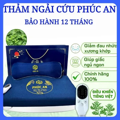 THẢM NGẢI CỨU PHÚC AN HỖ TRỢ XƯƠNG KHỚP LƯNG VAI GÁY GIỮ ẤM CƠ THỂ. BẢO HÀNH 24 THÁNG