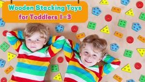 Montessori Toys for 1 2 3 Year Old Boys Girls Toddlers Wooden Sensory Toys for Ages 2-4 0-2 1 2 Year Old Boy Girl Birthday Gifts Educational Toddler Learning Puzzles Toys