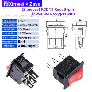 KCD1/3/4/5/11 Boat Shaped Switch Drinking Machine Electronic Scale Power Button Beam Type 2 Foot 4 Foot 3 Gear
