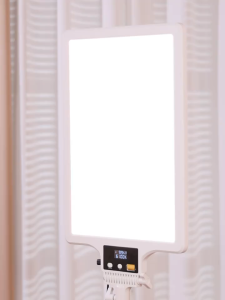 Rechargeable Anchor Specific Facial Fill Light Full Screen Soft Light 2500k-9900k Photography Desktop Beauty Light