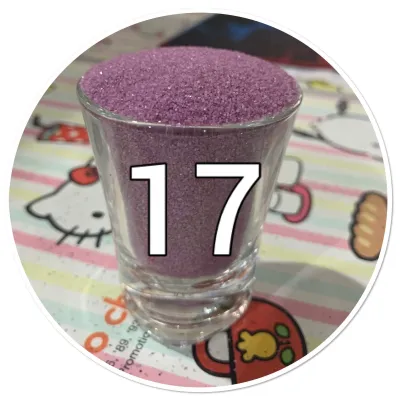 ทรายสีละเอียด colored sand ใช้ตกแต่งสวนถาด เทียนเจล จัดสวนแก้ว และงาน Diy