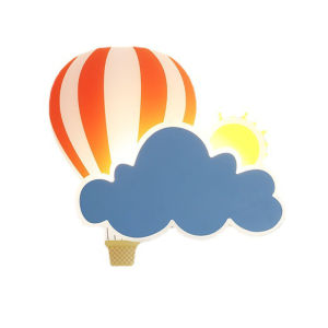 ไฟโคมไฟผนังแบบนอร์ดิก LED ระบบคลาวด์สำหรับห้องเด็กทันสมัยเชิงเทียนติดผนังไฟส่องสว่างตกแต่งบ้านในร่มสำหรับข้างเตียงนอน