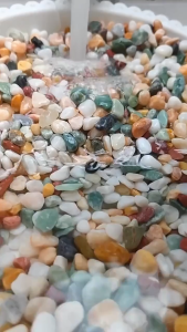 2.5KG Aquarium Colorful Rocks Pebble Natural Stone For Fish Tank Bottom Decor Landscape & Potted Plants Decoration