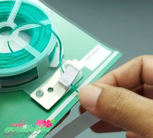 Twist Tie ลวดมัดอเนกประสงค์ ยาว 50 เมตร เส้นแบนนิ่มเขียว ลวดเคลือบเขียวรัดของ มัดถุง ลวดมัดสายไฟ ลวดดัดต้นไม้ ลวดมัดปากถุง ลวดมัดของ แพ็คคู่ 2 ชิ้น