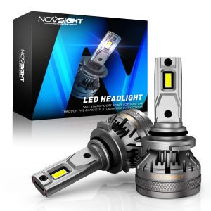 Super Bright Novsight N37 HB3 9005 LED Headlight Bulb 120W 22000LM 6500K LED Light For Car High Beam/Low Beam Fog Light LED Light Plug and Play 2pcs 2 Years Warranty Free Shipping