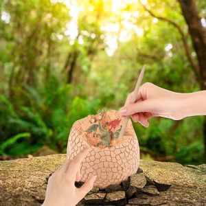 Dinosaur Toys Blind Box Dino Egg Dig Kit Kids Gifts Break Open Unique Dinosaur Eggs Cute Archaeology STEM Toys Gifts for Boys Girls Toys