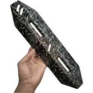 Cover tutup Tameng knalpot vario nmax dll (motif wtp celup forged kevlar)