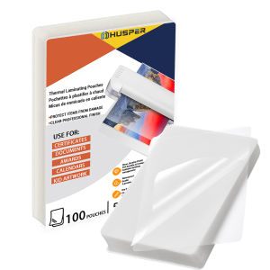 100 Pack Laminating Sheets A4(8.7 x 12.1 inch) Size 50 MIC for Wide Thermal Lamination Laminated for Office Home School Teacher