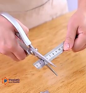 [MADE IN JAPAN] Kitchen Accessories Scissors Stainless Steal Sharp Multi Function Tool Food Scissor For Chicken Vegetable Barbecue Meat Fish BBQ TOOL