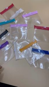 7pcs Reusable Pill Pouch Bag Clear Ziplock Bag Tablet Dispensing Bag EVA Self Sealing Medicine Bag