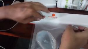 PROMO TERBARU Taffware Pompa Vacuum Sealer Makanan Food Packing Machine / Mesin Pengemas Plastik Makanan / Vakum Perekat Multifungsi / Perekat Makanan - SX-101 - Orange