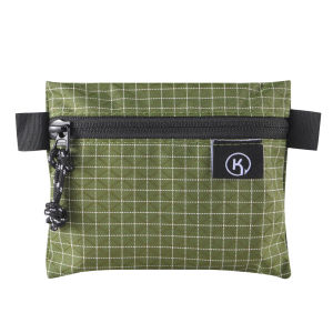 Kosibate Gridstop Wallet Coin Purse Ultralight Zipper Pouch with YKK Zipper Organizers for Hiking Backpacking and Travel