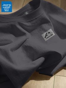 Jeanswest | Áo Thun Cotton Đen Cơ Bản