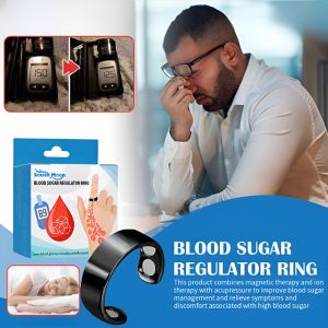 Sugar Regulator Rings Relieve Diabetes Blood Circulation Magnetic Therapy Sugar Regulator Rings