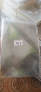 Opp plastic with adhesive 100pcs per pack 6x8inches