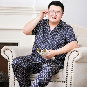 Mens Summer Weight-Catcher King Size Loose 100.00kg Silk