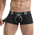 Quần Lót Boxer Nam Quần Lót Có Thể Tháo Rời Jockstraps Miếng Lót Polyester Dệt Kim Màu Trước Đóng Cửa Quần Lót Nam. 