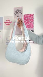 Tas Wanita Tas Bahu Ootd PORTIA Tas Ootd Shoulder Bag Aesthetic Korean Style Studio Bag